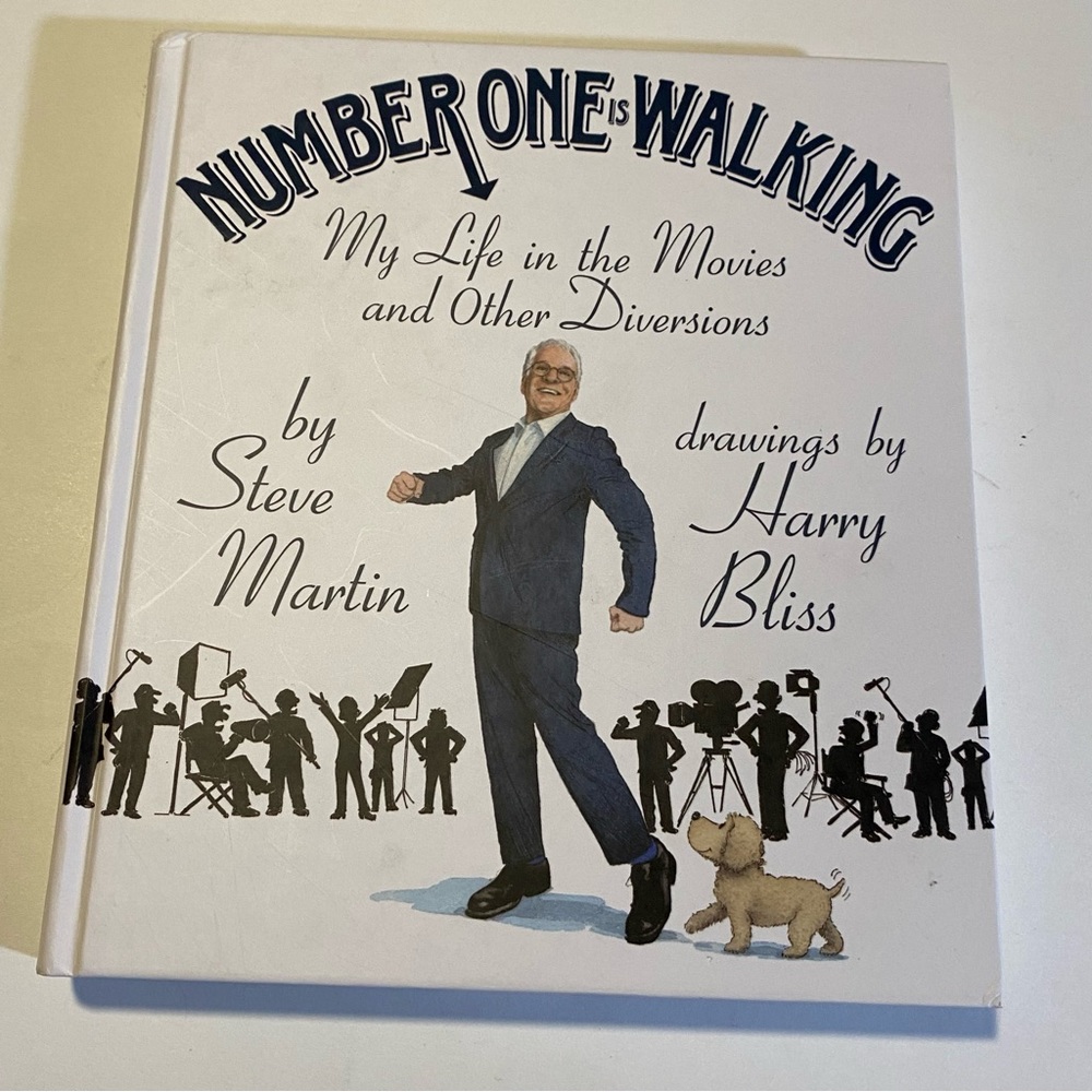 Number One is Walking book by Steve Martin and Harry Bliss GUC , cartoons